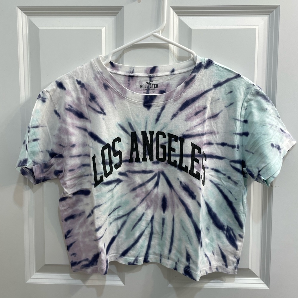 Hollister Tie Dye Crop Top